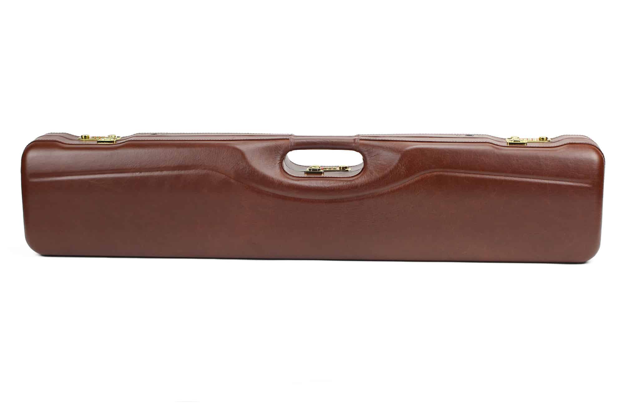 Компактный спортивный чехол для ружья Negrini OU/SxS, итальянский кожаный, 32 дюйма — 16407PL/6164